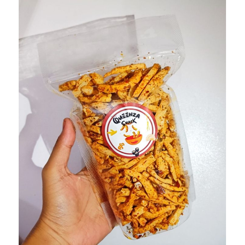 

1kg Basreng pedas daun jeruk/Queenza Snack