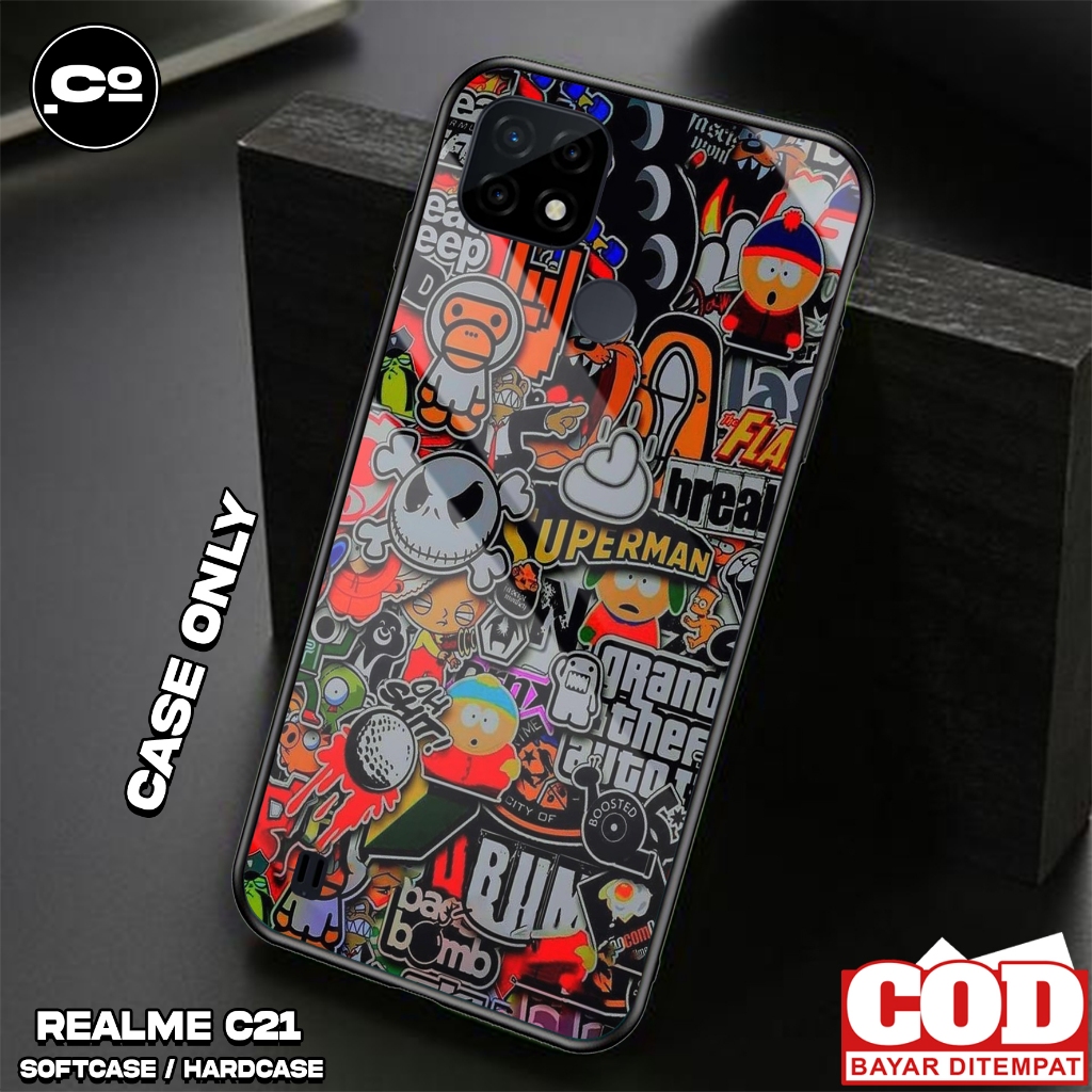 Case REALME C21 / REALME C21Y - Casing REALME C21 / REALME C21Y [ GRVTY ] Silikon REALME C21 / REALM