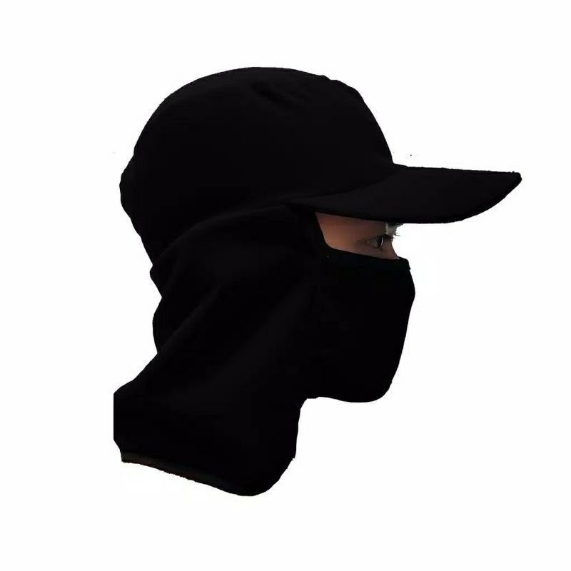 ⚡READY⚡ Topi Jepang Ninja / Topi Sawah / Topi Jepang Multifungsi / Topi Masker Samping