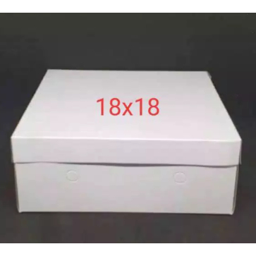 

Dus Putih Polos 18x18 / box nasi