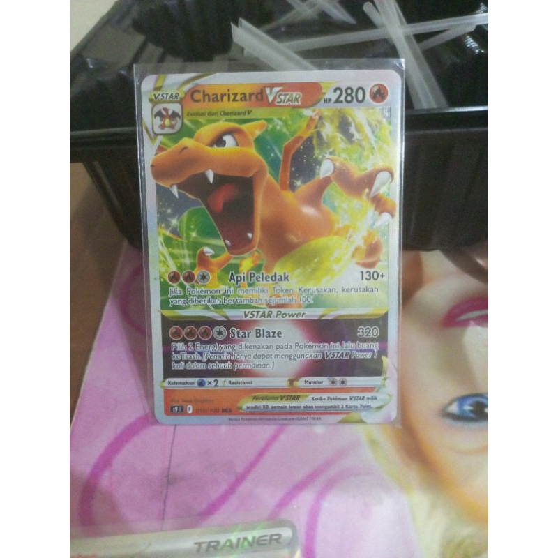 Kartu charizard V STAR Ori