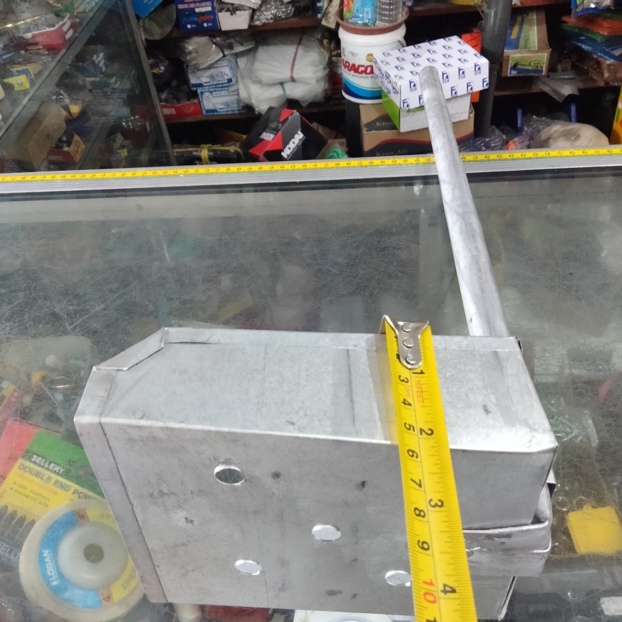 skop sampah got galvalum tebal/cikrak parit serokan alat bersih got