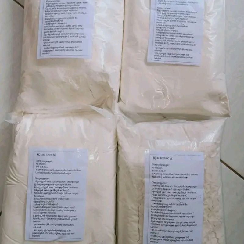

TEPUNG FRIED CHICKEN 1 kg siap gunakan tanpa bumbu Marinasi