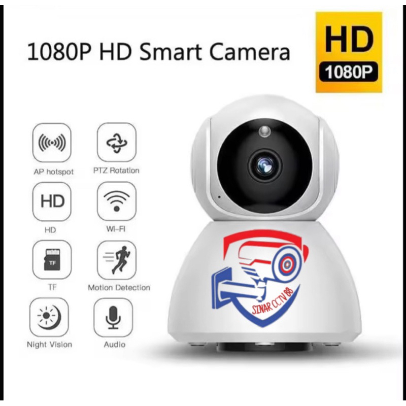 IP Camera CCTV Snowman V380Pro Wireless Full HD-tidak port lan