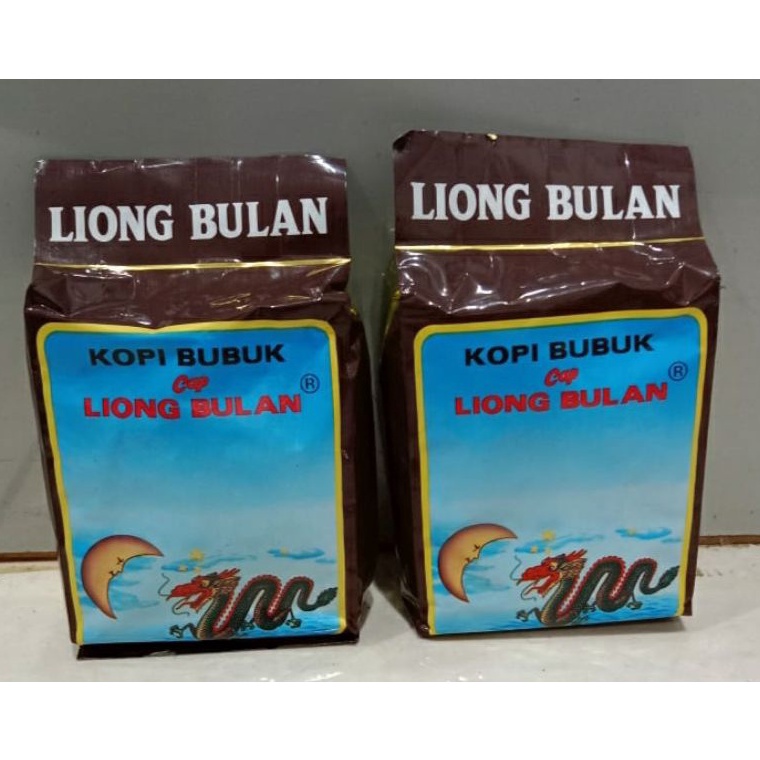 

[✃G81<] KOPI BUBUK CAP LIONG BULAN / KOPI TANPA GULA 200 gram [192]