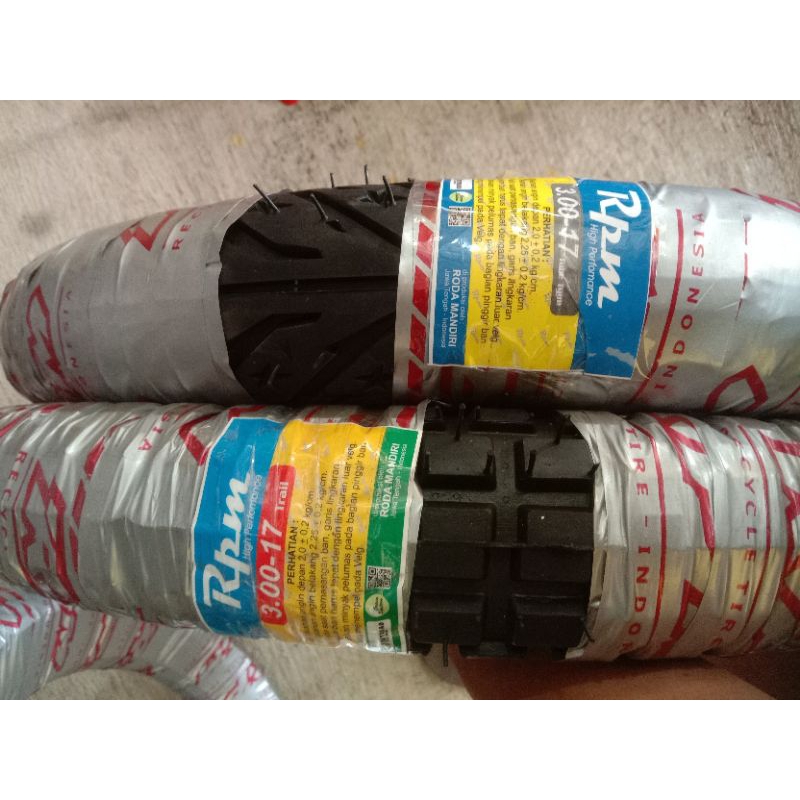 ban RPM bebek belakang trel 300 17