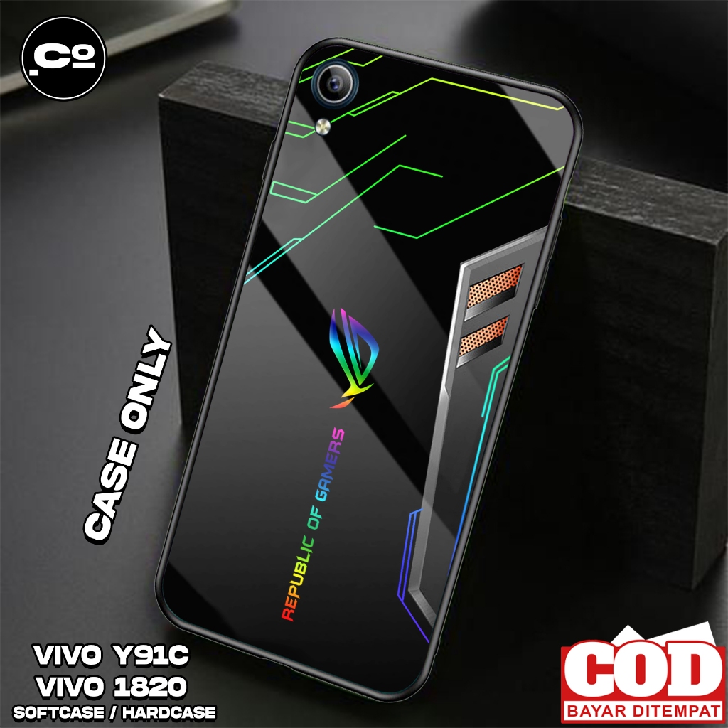 Case VIVO Y91C / VIVO 1820  - Casing VIVO Y91C / VIVO 1820 [ ROG ] Silikon VIVO Y91C / VIVO 1820  - 
