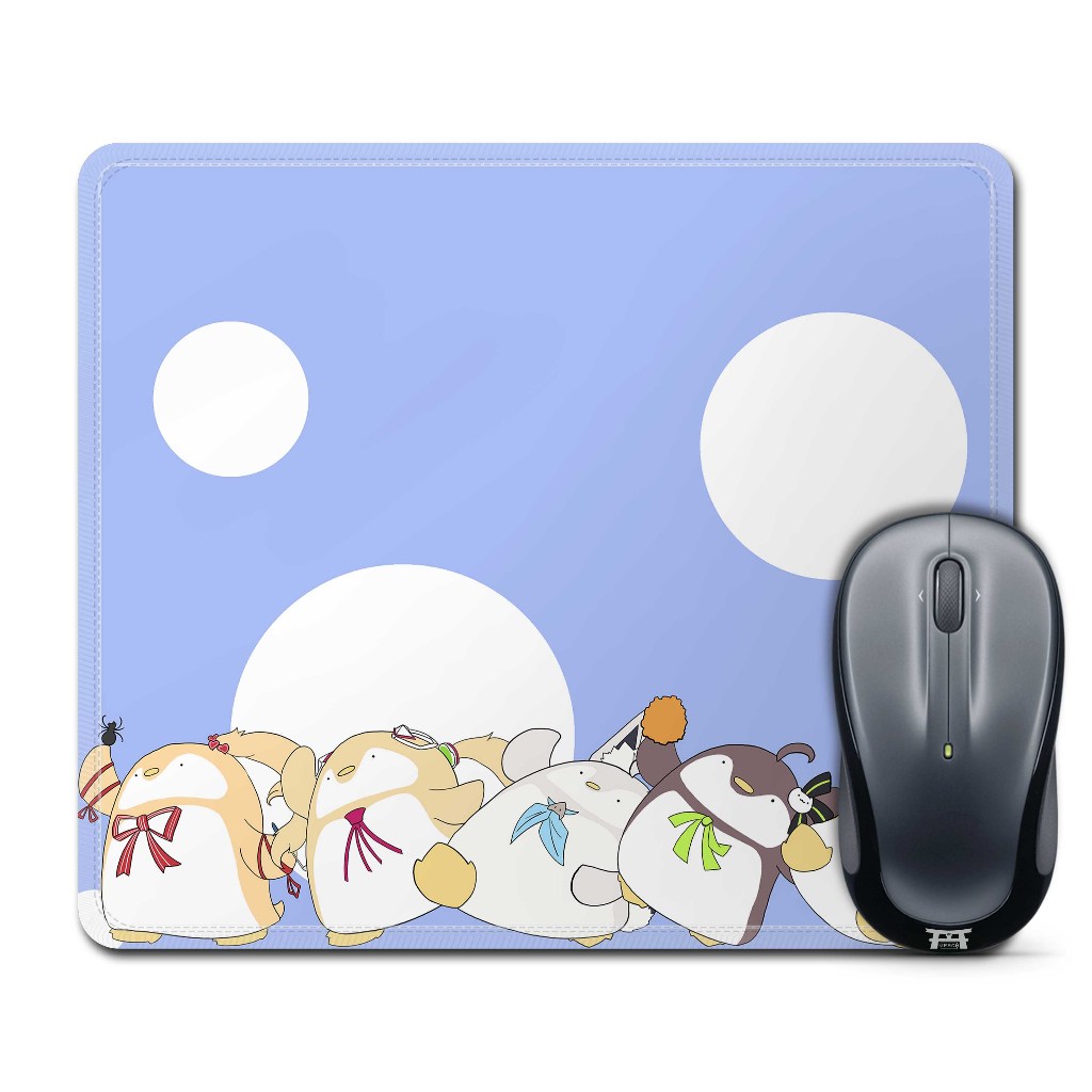 Mouse pad gaming anime vtuberHOLO JP PENGUIN DOLL GEN 1-HOLO JPmaterial Rubber