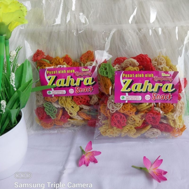 

KERUPUK MAWAR WARNA WARNI MENTAH 500 GR