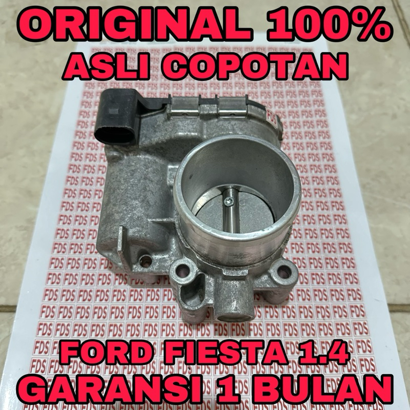 Throttle Body Ford Fiesta 1.4 cc 1.4cc 1.400 1400 Trotel Trotor Bodi