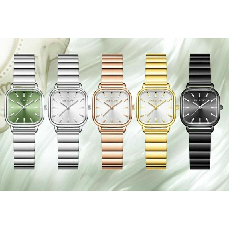 JHW 26 JAM TANGAN JIMSHONEY ORI JAM TANGAN WANITA ANTI AIR