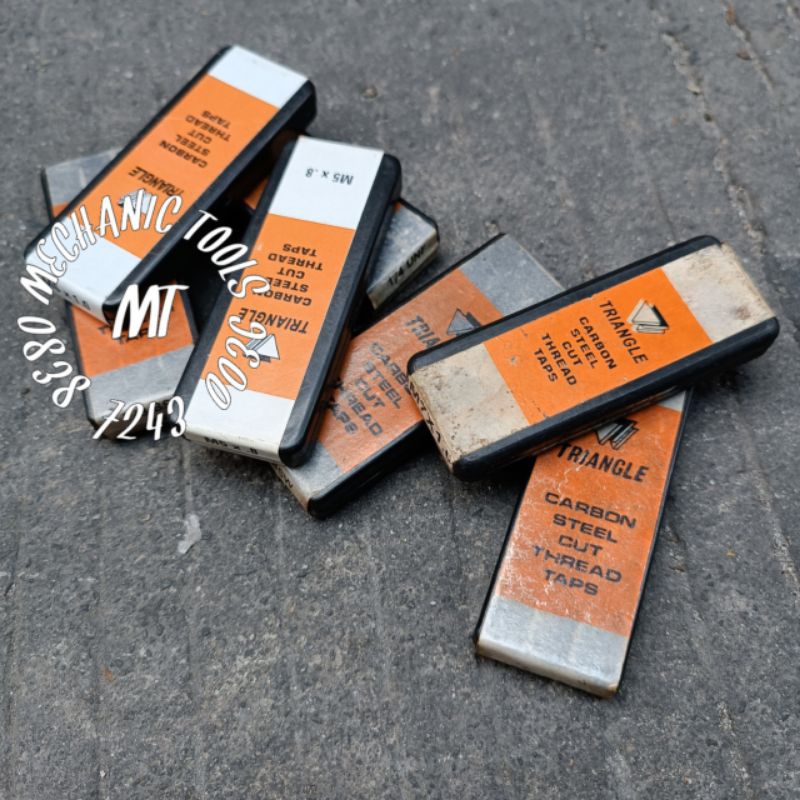 mata Hand Tap 1/4 Unf set triangle mata bor ulir drat baut mata bor ulir drat baut 1/4 Unf triangle