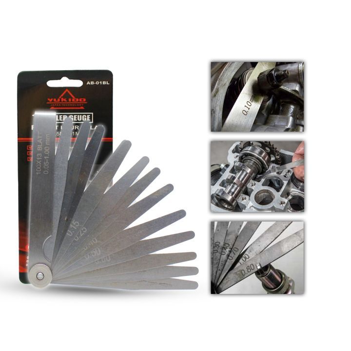 Feeler Gauge TRUMPET BRAND Alat Pengukur Celah Lubang Set Lengkap - Filler Gauge Fuler Fuller Puller