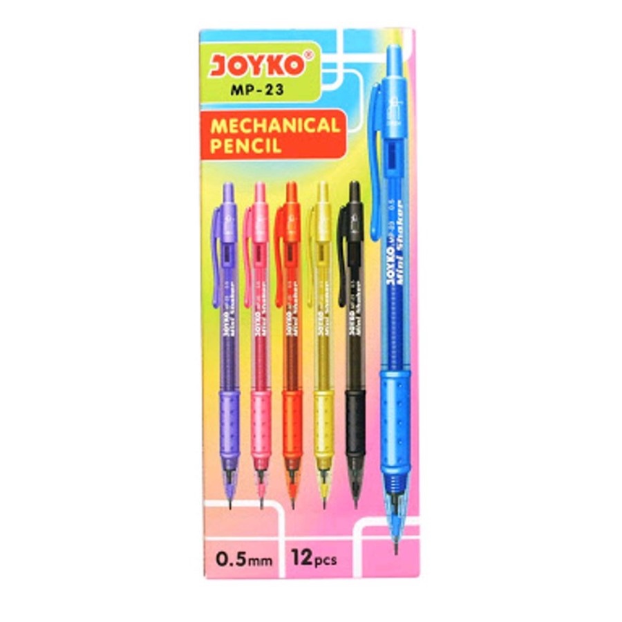 Pensil mekanik joyko/ pensil mekanik murah/ pensil mekanik lucu/ pensil mekanik unik/ pensil mekanik warna-warni