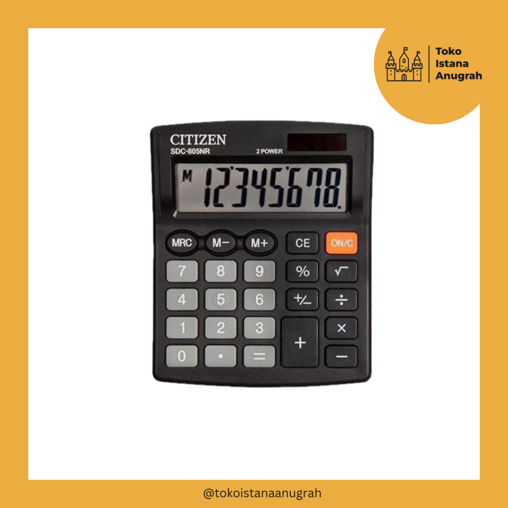 

Calculator Citizen 805/8