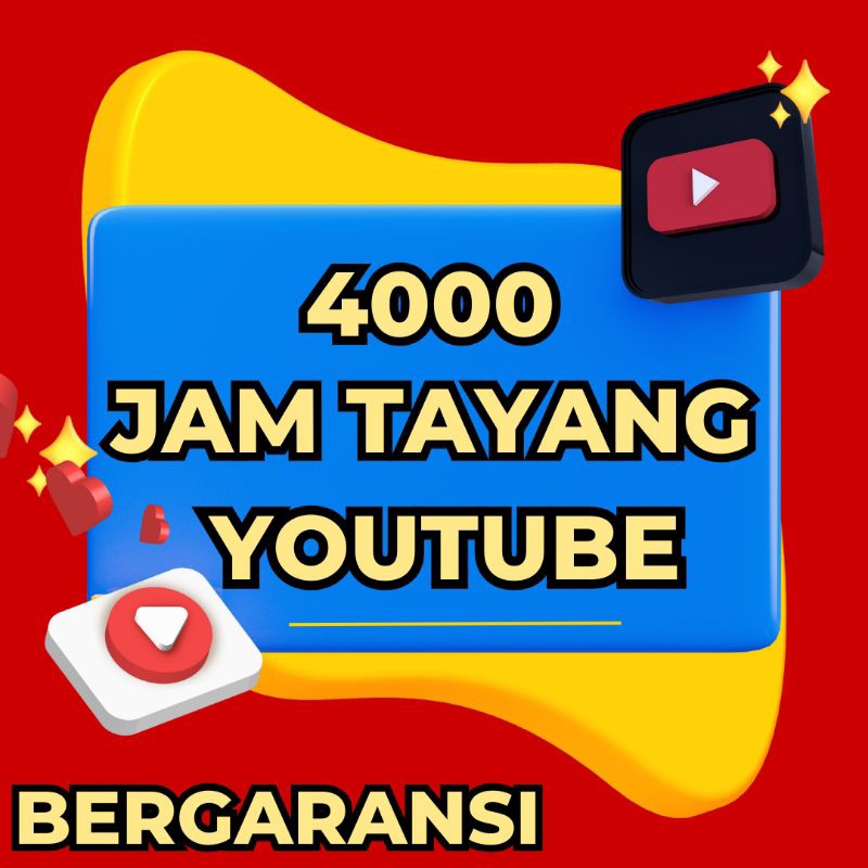 Youtube Jasa Push Jam Tayang 4000