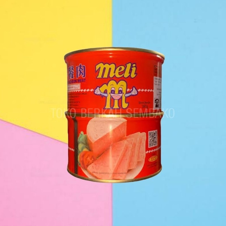 

Import ✨Terbaik✨ MELI Luncheon Pork Canned Meat 397gr Non Halal Daging Babi MILI !
