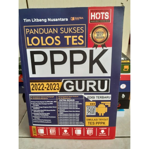 

Original PANDUAN SUKSES LOLOS TES PPPK (P3K) GURU 2022-2023 gas !!