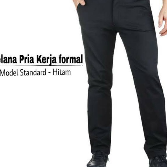 Terbaik.. Celana Kerja Pria - Celana Bahan Pria - Celana Formal Pria - Celana Katun Pria standar Reg