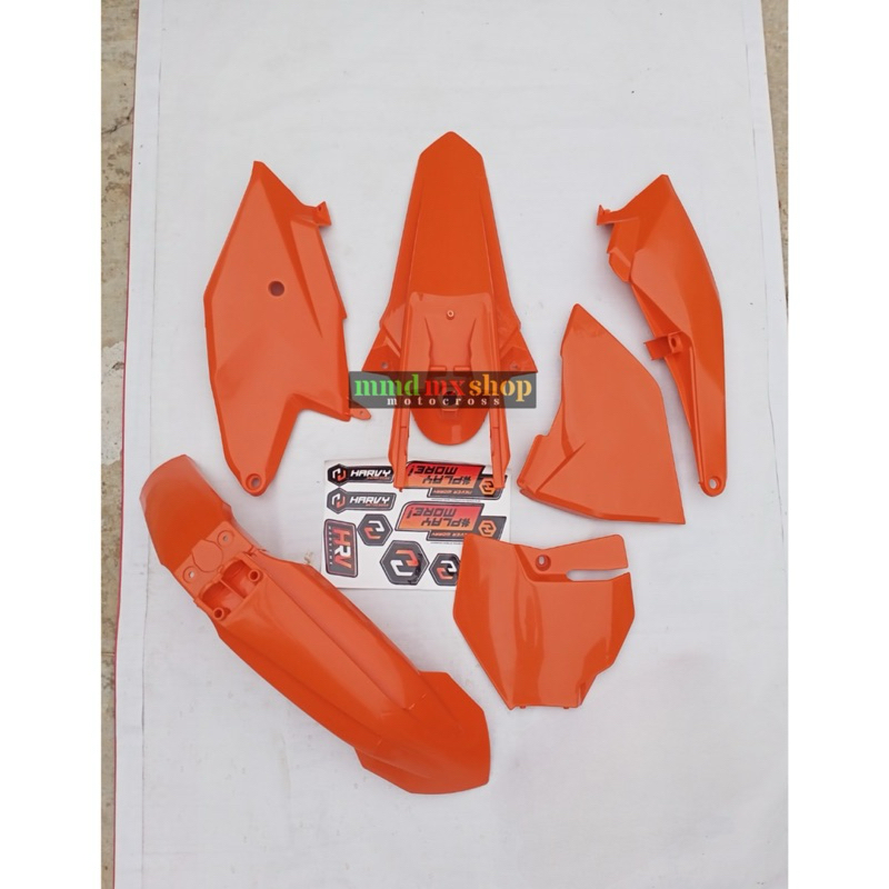 Body set ktm 85 2020 HRV GTX KTM 85 2020 Body trail bebek standar KTM 85 2020 HRV