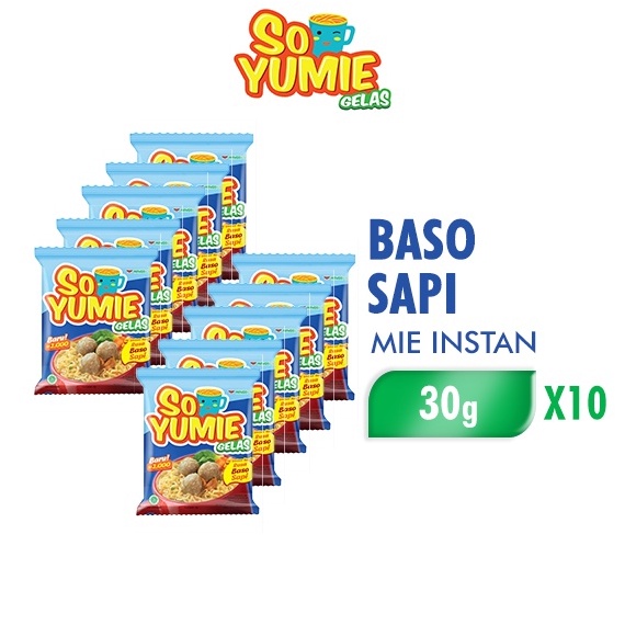 

CMBN2518 MEGA SALE So Yumie Mie Gelas Baso Sapi 30 gr isi 10 pcs