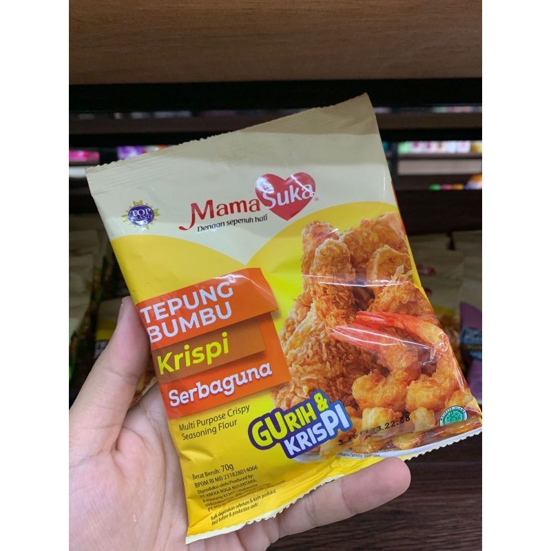 

Mamasuka Tepung Bumbu Krispi Serbaguna 70gr