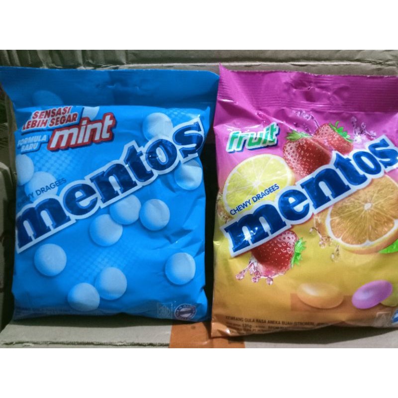 

Mentos chewy candy/perment lunak/perment mint