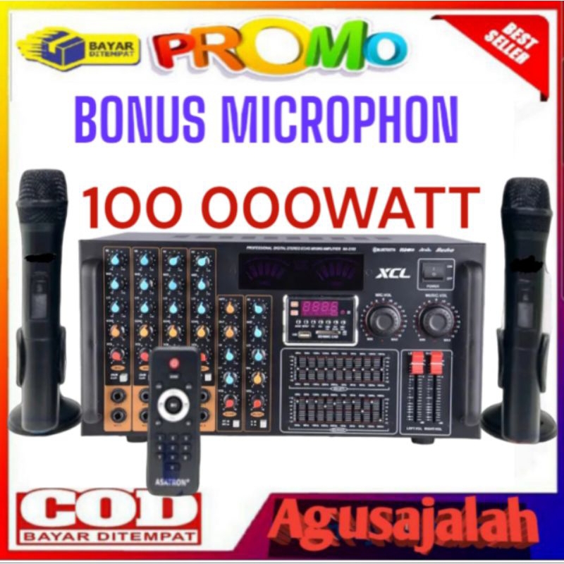✅HARGA PROMO AMPLIFIER SUBWOOFER 10 000WATT EQ XCL AMPLIFIER DIGITAL KUALITAS TERBAIK AMPLIFIER blue