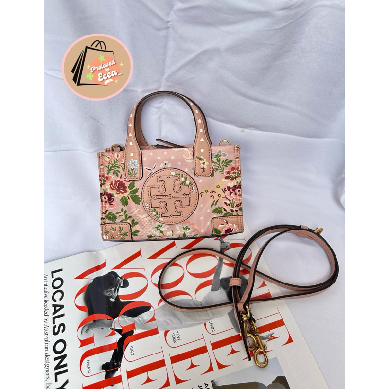 Tory burch ella micro bag preloved
