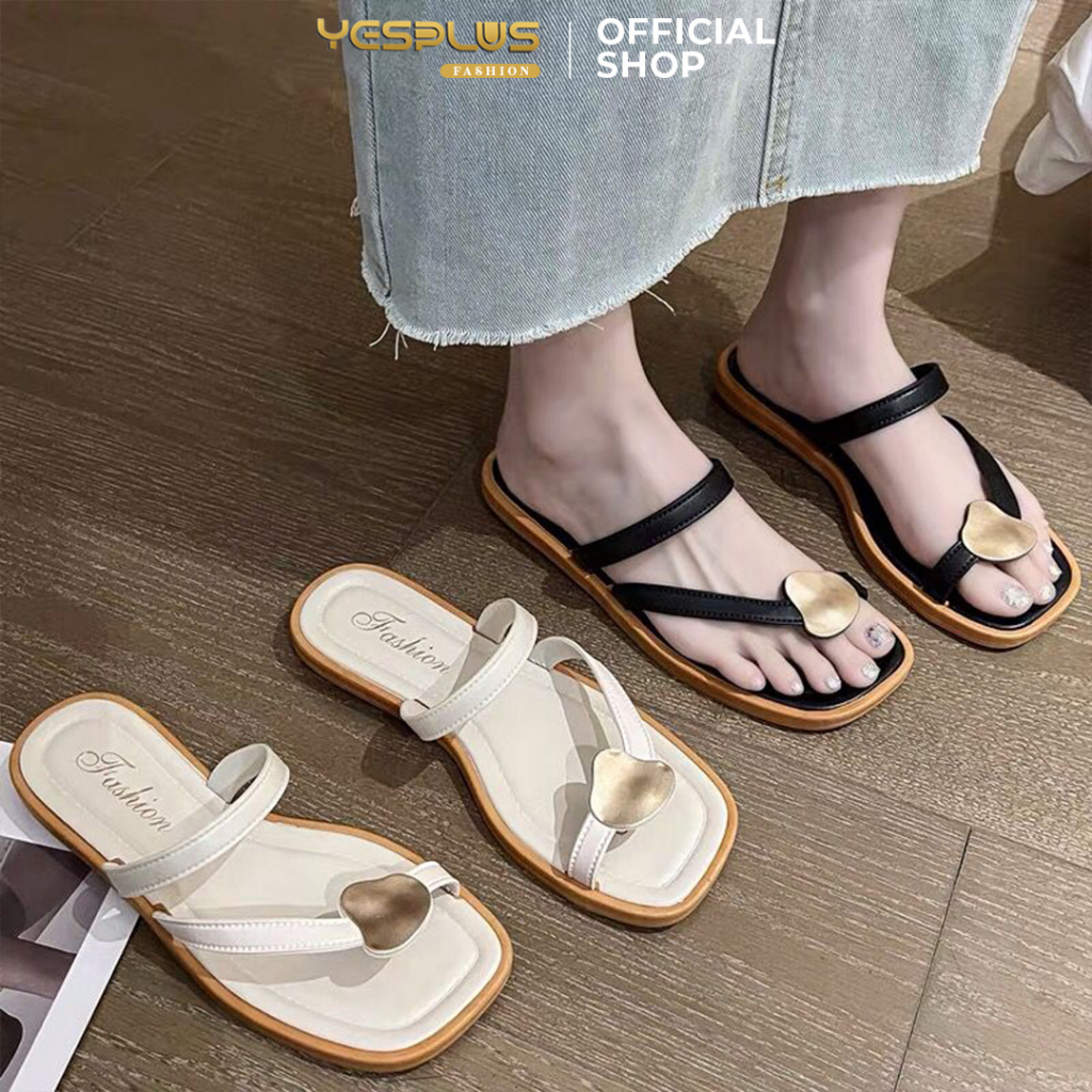 Sandal Teplek Jelly Flat Slop Tali Motif Bunga Kecil