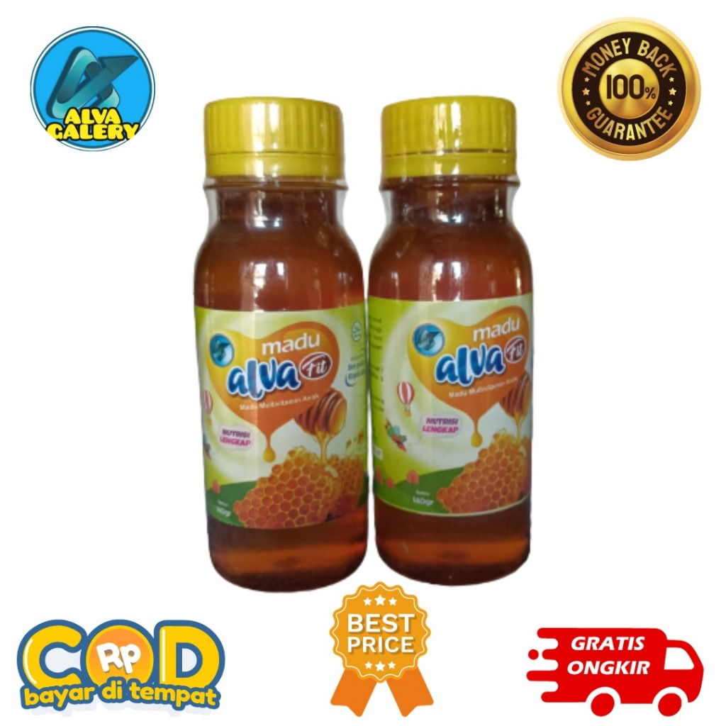 

Madu Alva fit nafsu makan anak 140gr