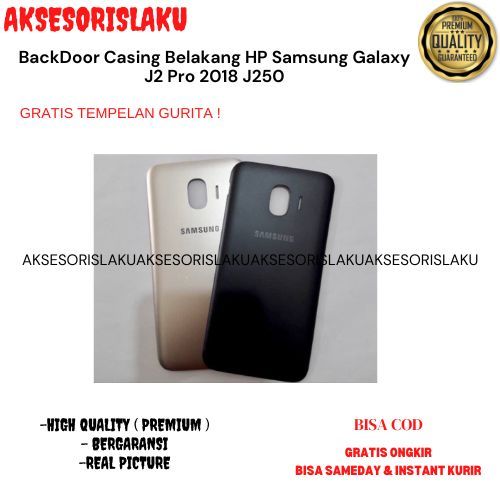 BackDoor Tutup Casing Belakang HP Samsung Galaxy J2 Pro 2018 J250
