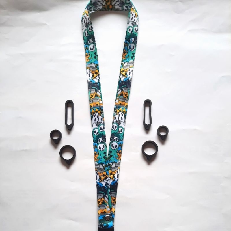 

Doodles Art Lanyard Free Karet Ring