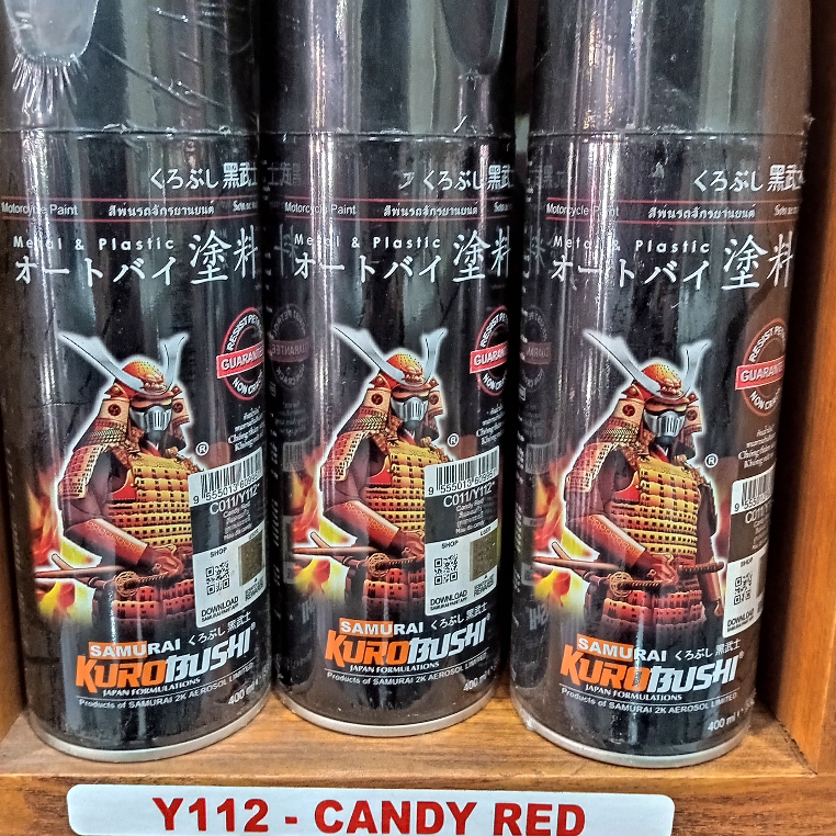 samurai red candy premium