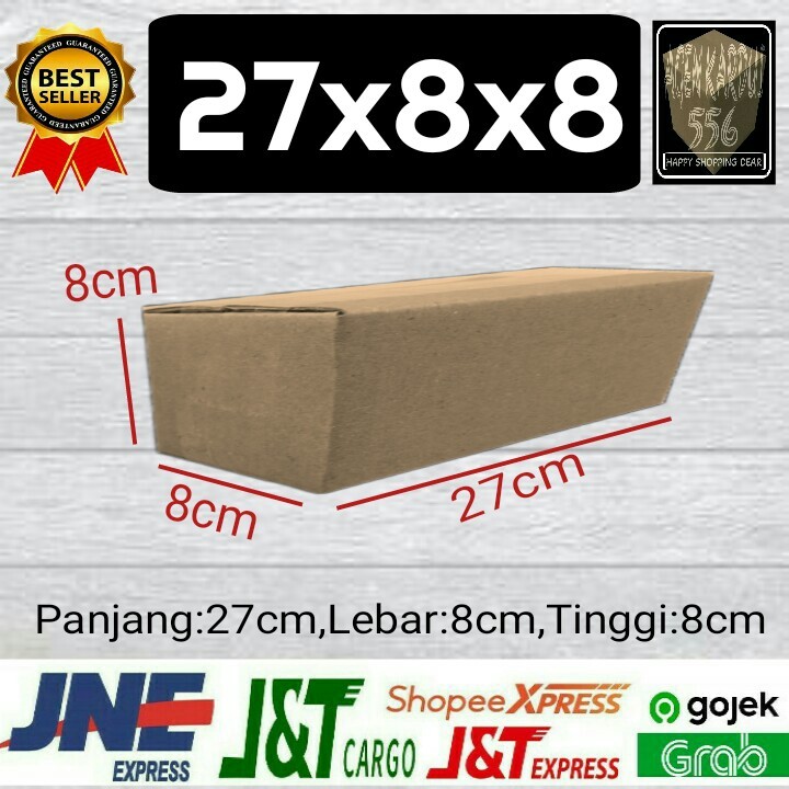 

kardus uk 27x8x8 kardus murah/kardus polos/kardus packing