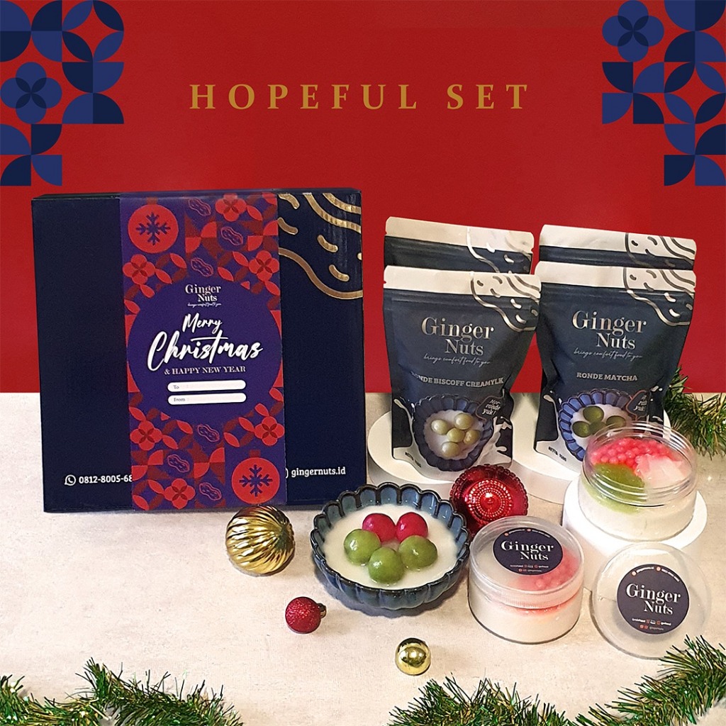

Hopeful Christmas Hampers/ Parcel Natal/ Wedang Ronde/ Gingernuts