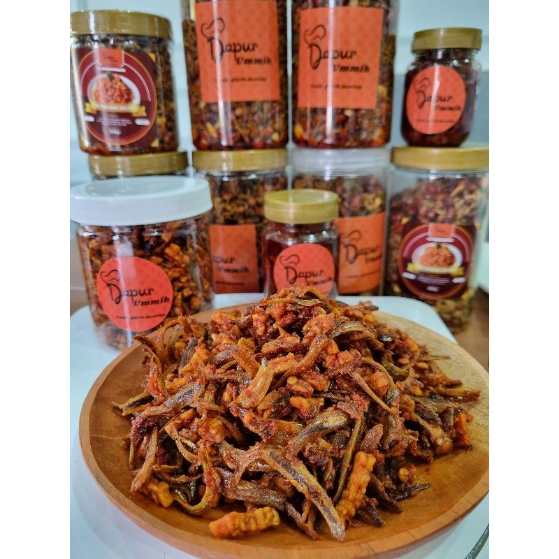 

Teri tempe balado 500gram by dapur ummih