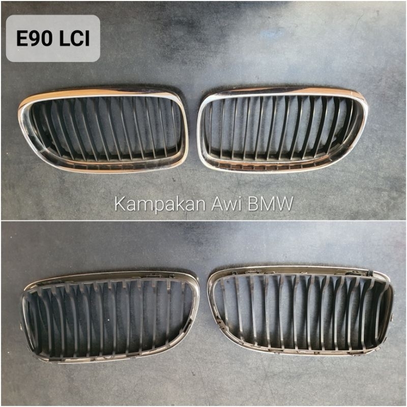 Grill Chrome BMW E90 LCI Facelift