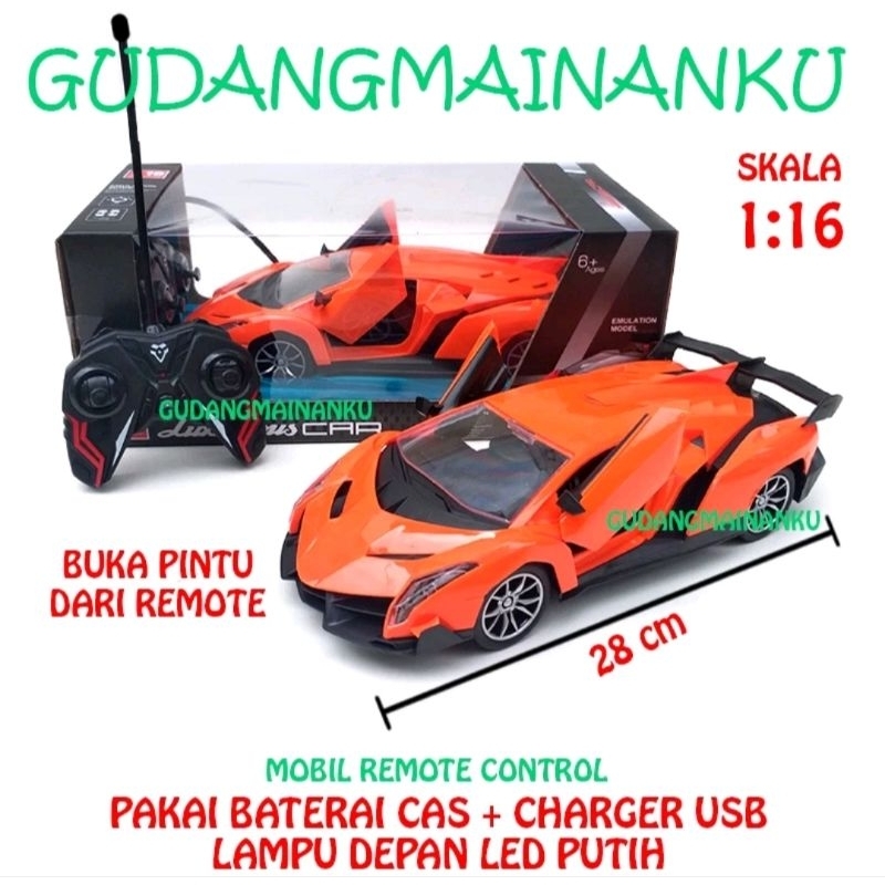 MOBIL REMOTE CONTROL MODEL CAR BISA BUKA TUTUP PINTU MOBIL RC BUKA PINTU BATERAI CAS