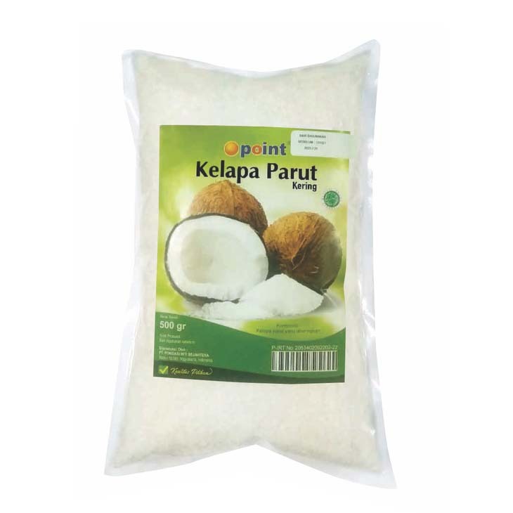 

Kelapa parut 500g point / kelapa parut kering 500g