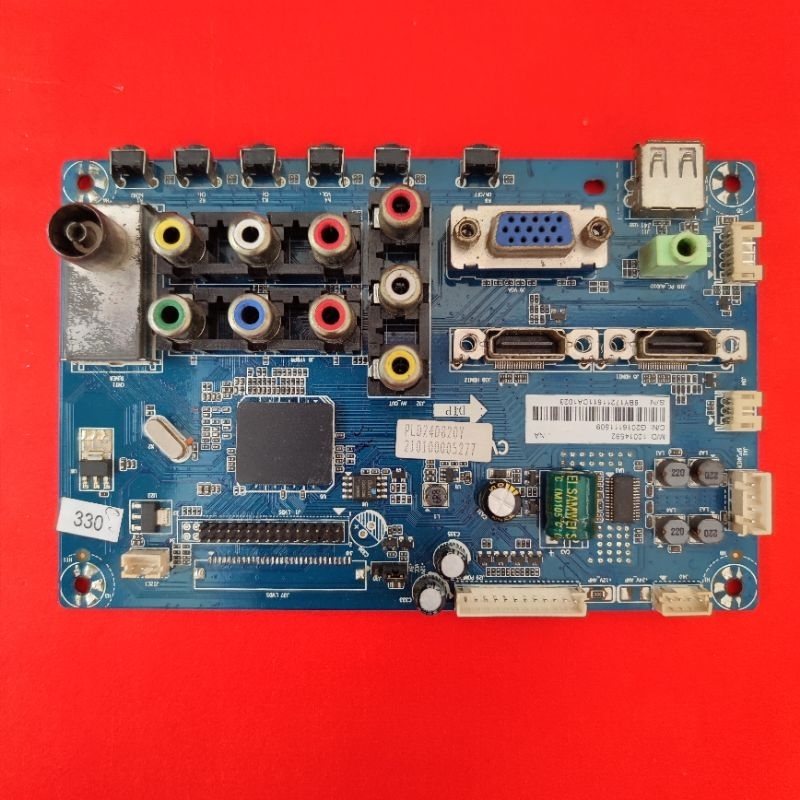 mb mobo mainboard module mesin tv Polytron PLD 24D820Y PLD24D820Y