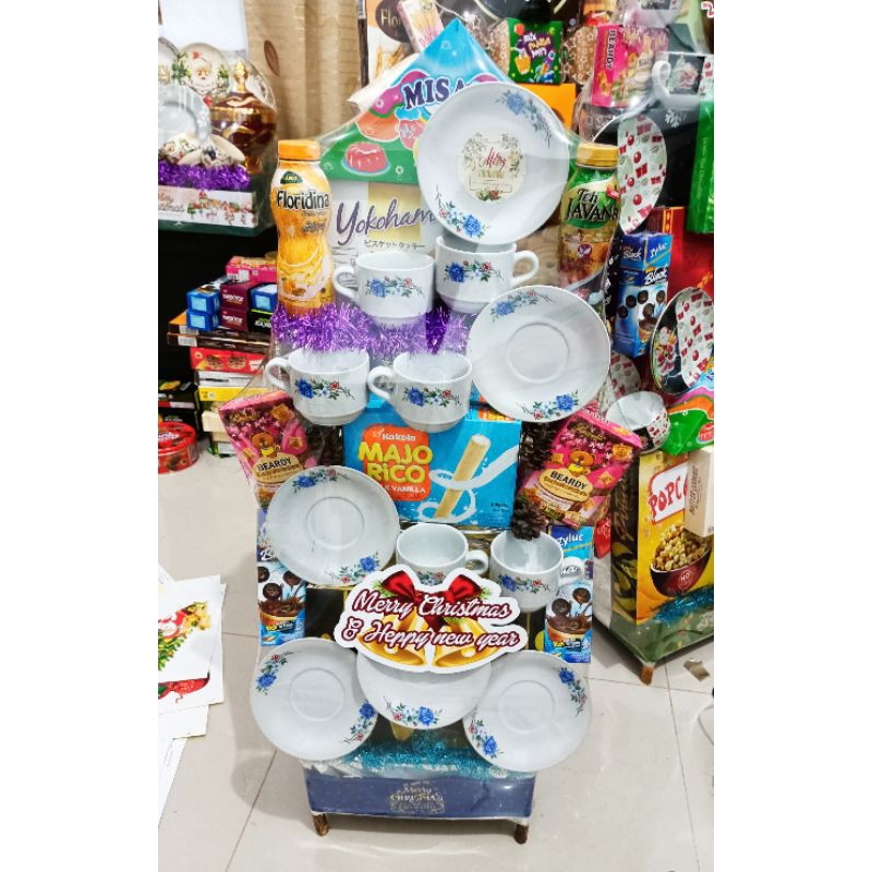 

hampers Christmas parcel natal cangkir keramik