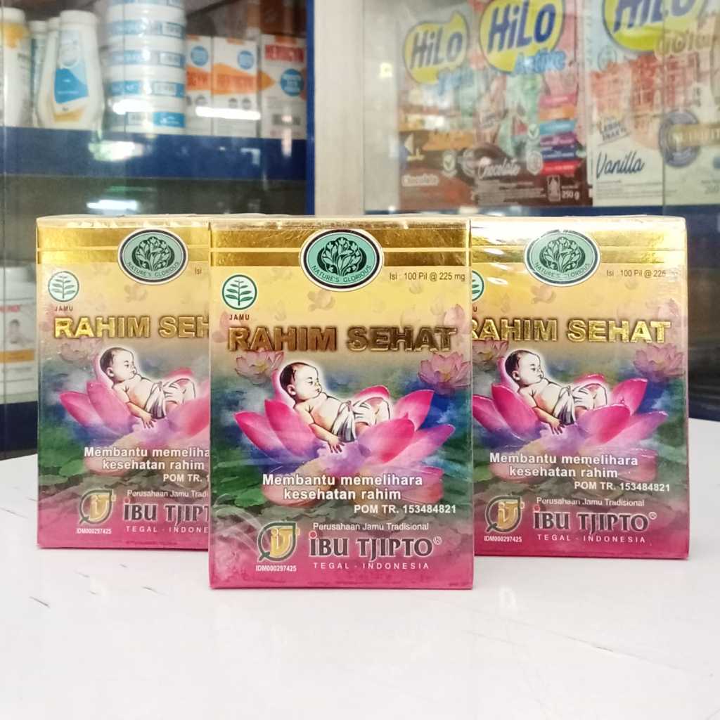 Jamu Ibu Tjipto RAHIM SEHAT isi 100 pil