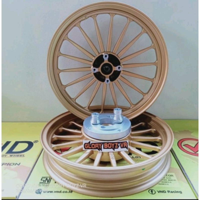 velg racing VND Bluerim palang 18 copy Daytona PCX 150/160 CBS ABS