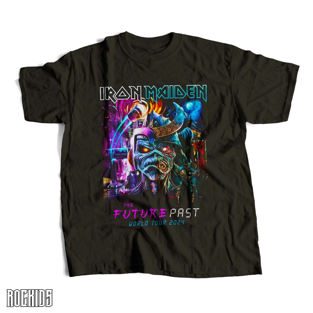 ROCKIDS - IRON MAIDEN - TSHIRT - TEES - KIDSWEAR - KAOS BAND - KAOS BAND IRON MAIDEN - KAOS IRON MAI