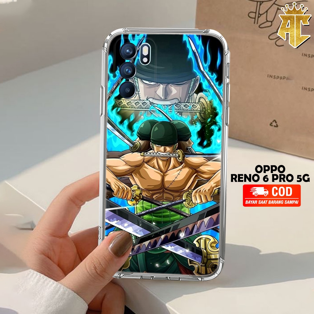 CASE OPPO RENO 6 PRO 5G - Casing OPPO RENO 6 PRO 5G Terbaru 2023 AERO STORE [ MOTIF 32 ] Silikon - C