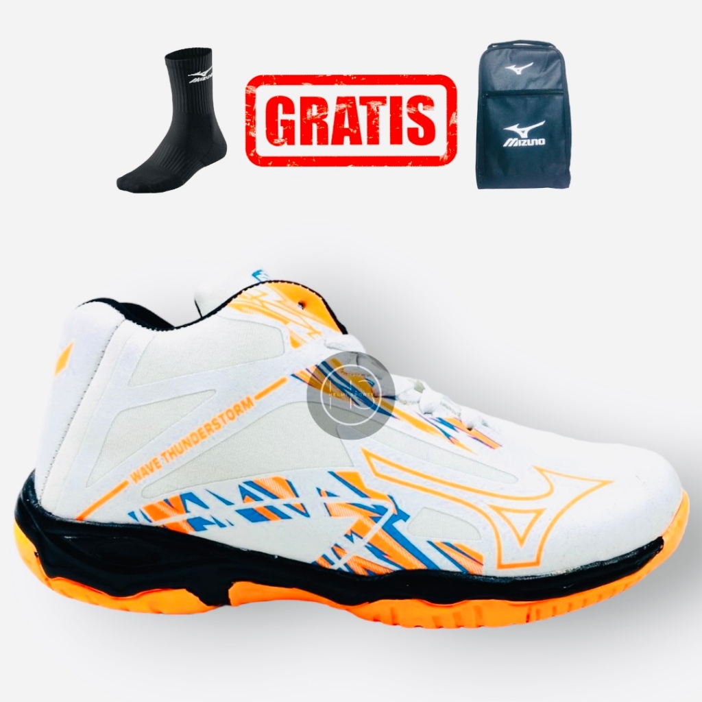 Sepatu Voli Mizuno Wave Thunder Storm Terlaris Sepatu Voly Mizuno Wave Thunderstorm Premium Sepatu V