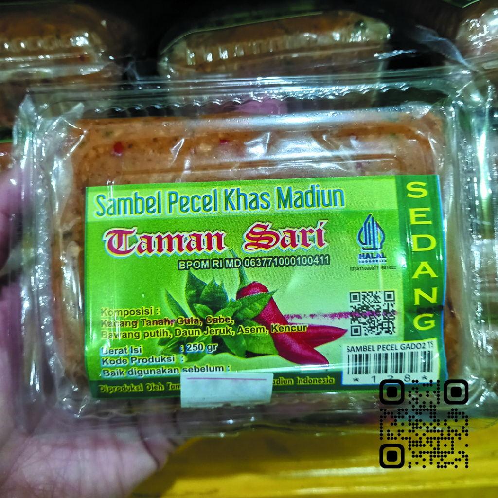 

Sambel Pecel Bumbu Pecel Khas Madiun Sedang Taman Sari