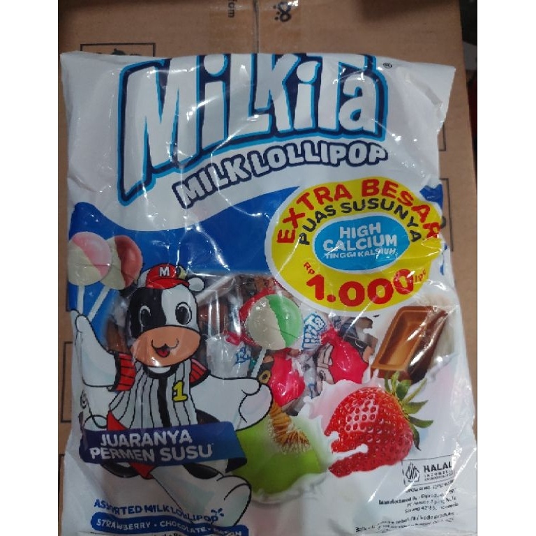 

Diju4l Milkita lolipop isi 40 PCS KEMASAN BARU ISI LEBIH BESAR Dijamin Ori