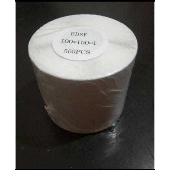

RB LABEL STICKER THERMAL 100 X 150 BARCODE 100X150 UKURAN A6 KERTAS RESI AWB PRINTER XPRINTER
